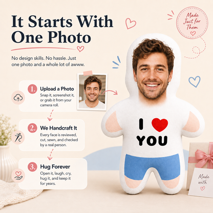 JUMEVA™ HugMe Custom Pillow